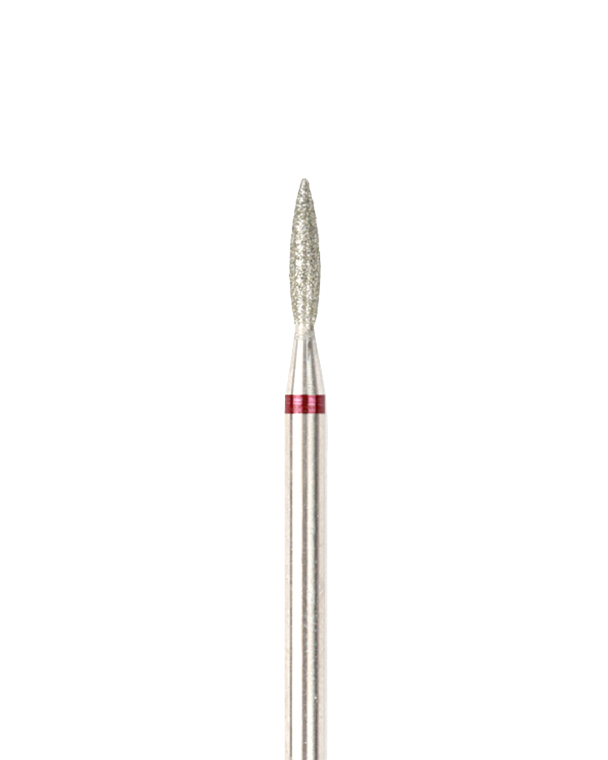 Flame-shaped Diamond Coated Rotary File, 1.8 mm, Fine abrasiveness