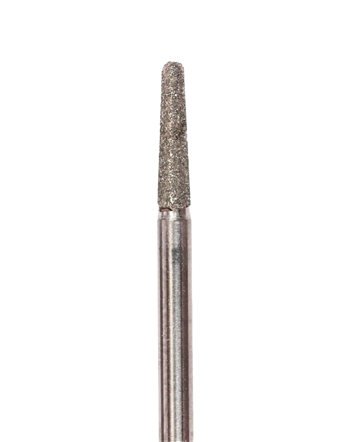 Rounded, cone-shaped, diamond coated rotary file, 2,3 mm,Medium abrasiveness