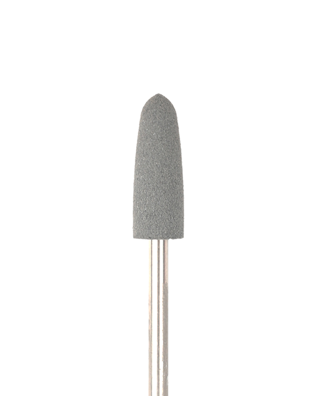 Cone-shaped silicone rotary file, 6 mm, Coarse abrasiveness