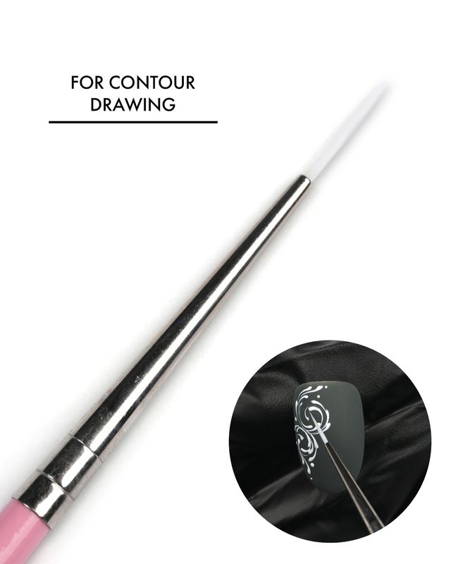 Brush Linear #5/0 (white synthetics)