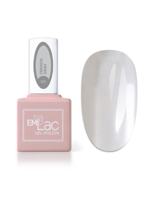 E.MiLac TGR French Gray #126, 9 ml.