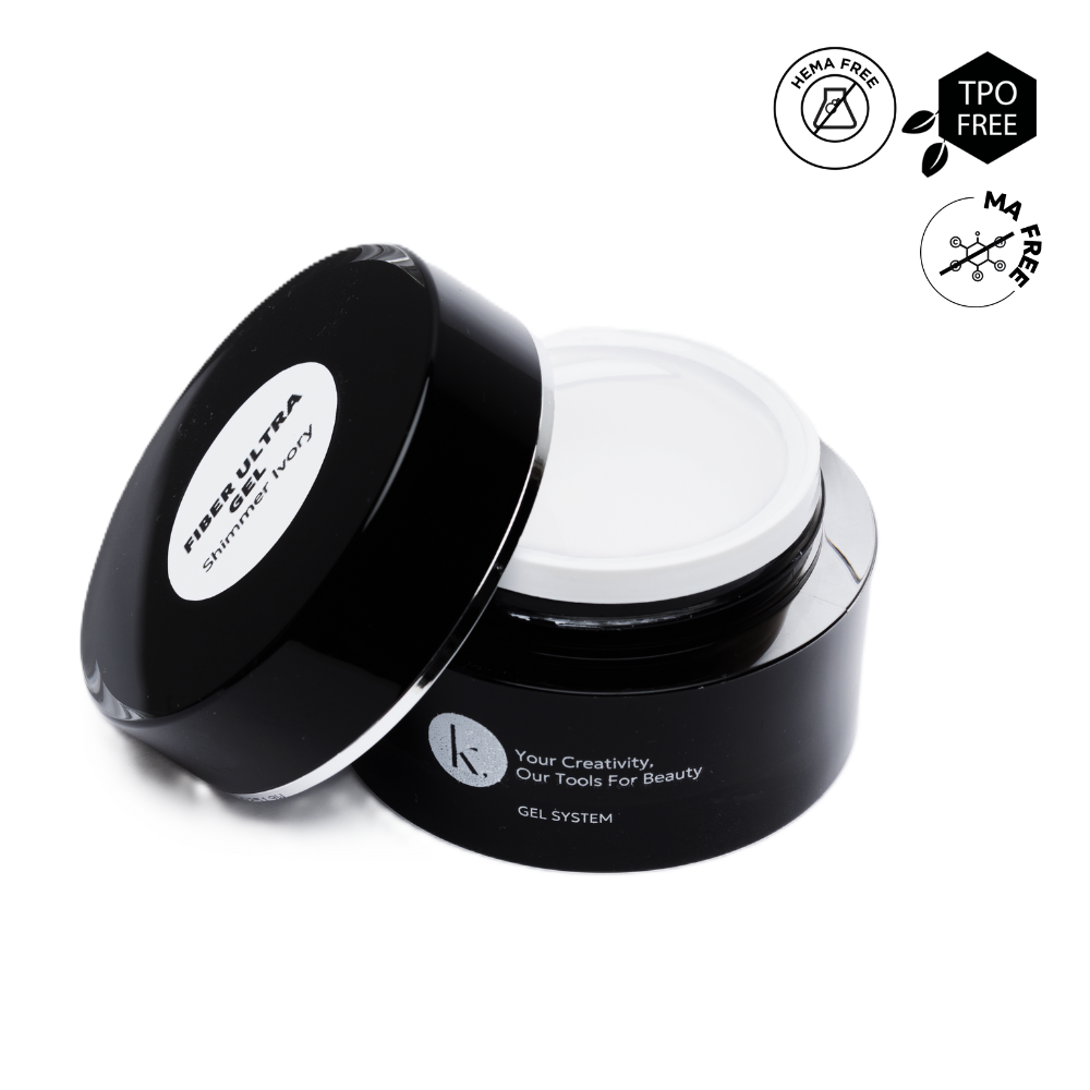 Fiber Ultra Gel – Shimmer Ivory 30ml