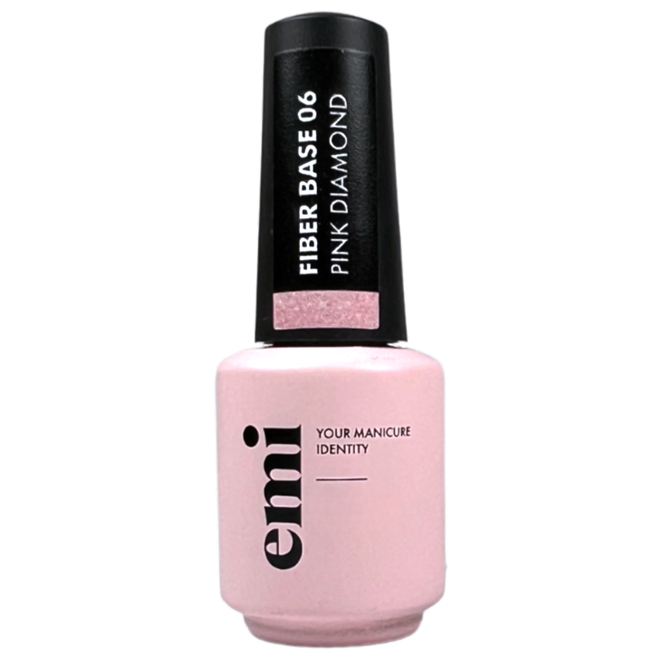 E.MiLac Fiber Base Gel Pink Diamond #06, 7ml.