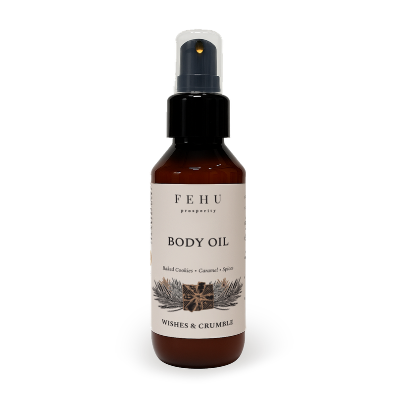 Body Oil Wishes &amp; Crumble, 100 ml.