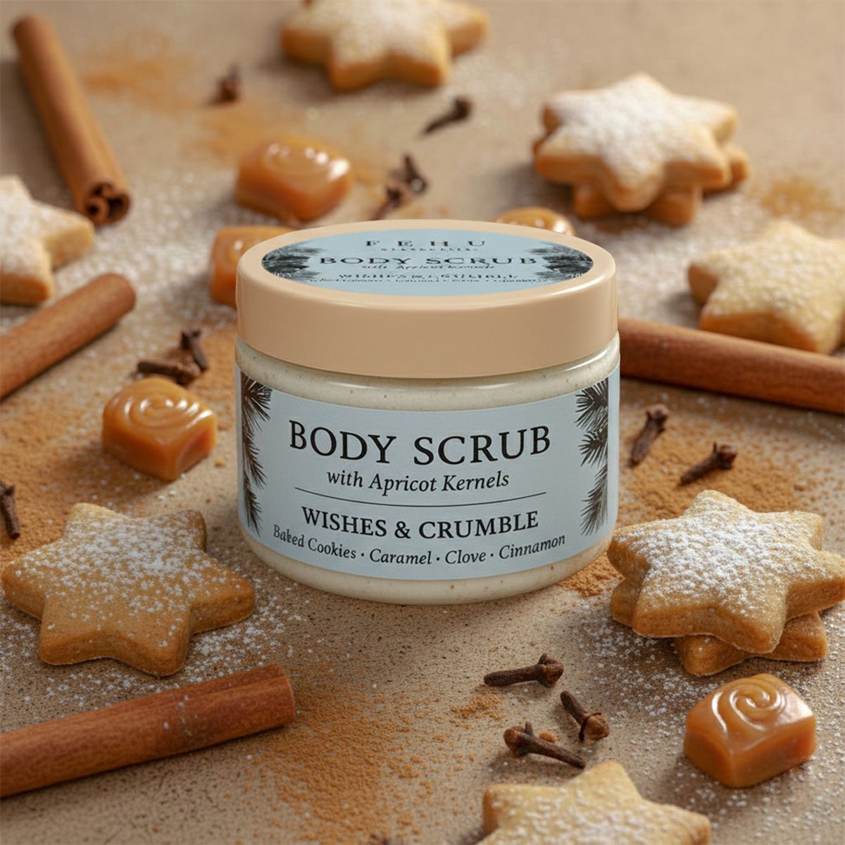 Body Scrub Wishes &amp; Crumble, 120 g.