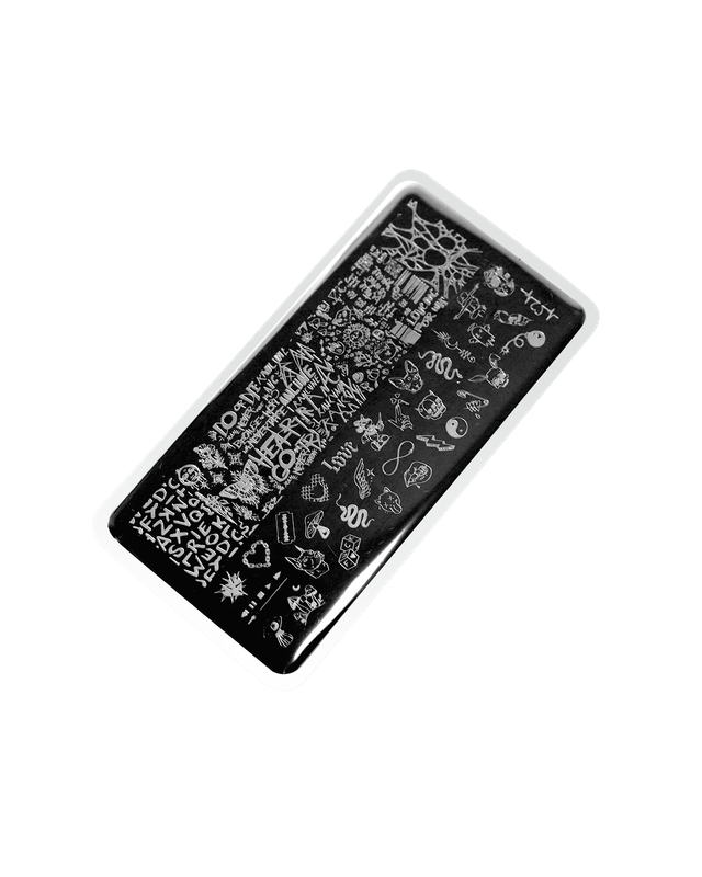 Stamping plate #11 Symbols.