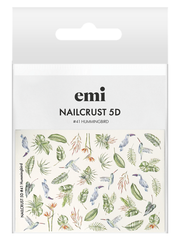 NAILCRUST 5D #41 Hummingbird