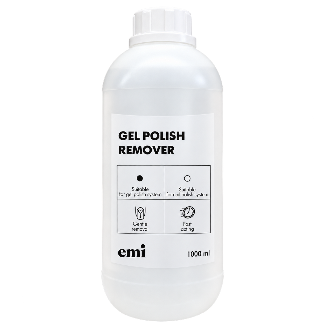 Gel and Nail Polish Remover 1000ml