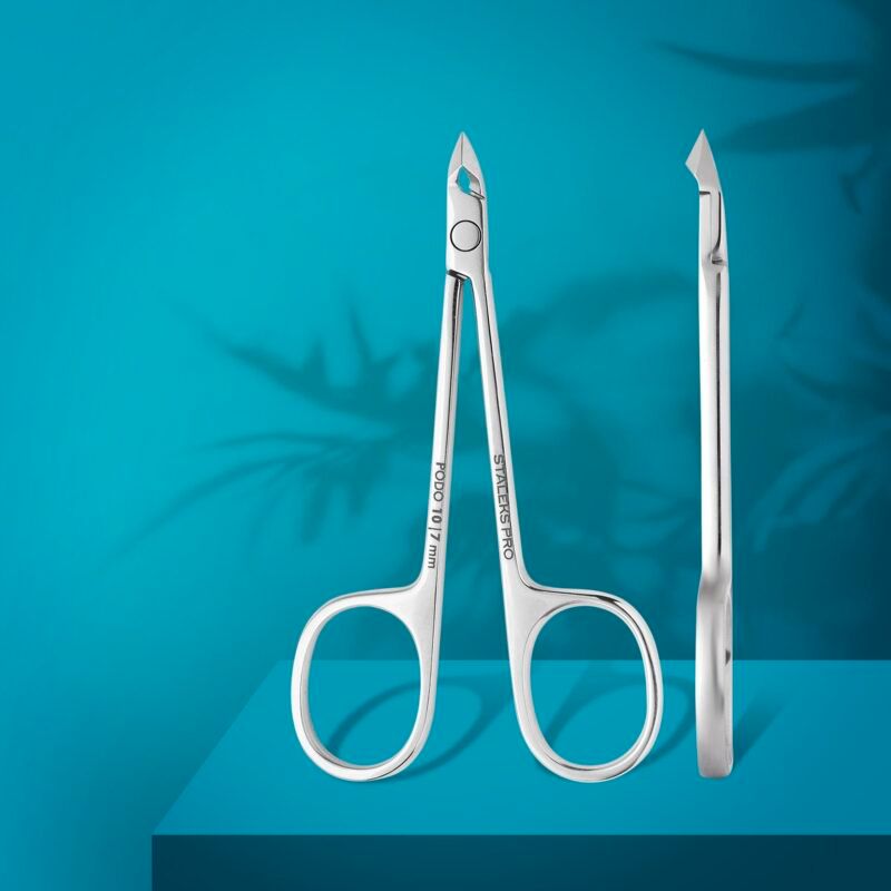Podology scissors style nippers for cuticle and callus PODO 10 7 mm