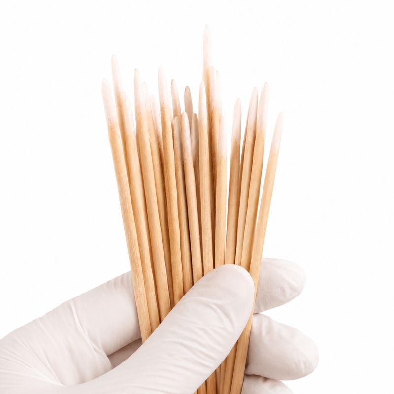 Manicure &amp; Pedicure Cotton Swabs, 100 pcs