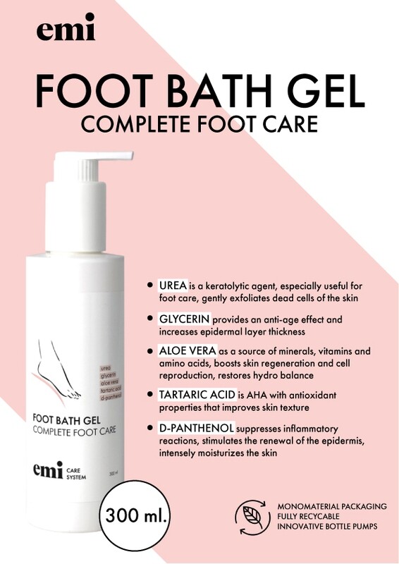 Foot Bath Gel, 300 ml.