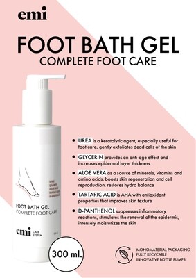 Foot Bath Gel, 300 ml.