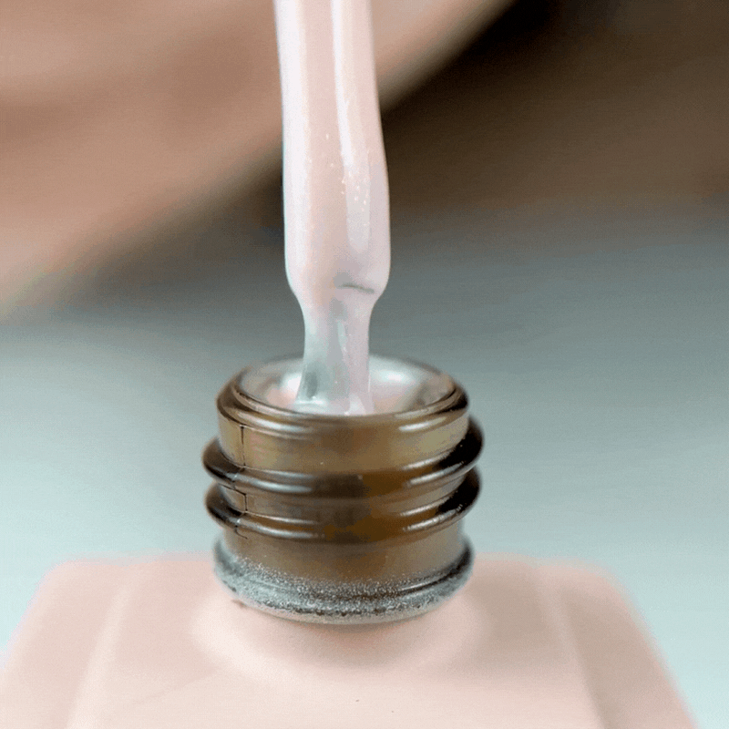 E.MiLac Base Gel Pearl Pink #13, 15 ml.