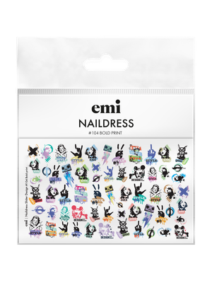 Naildress Slider Design #104 Cheeky Print
