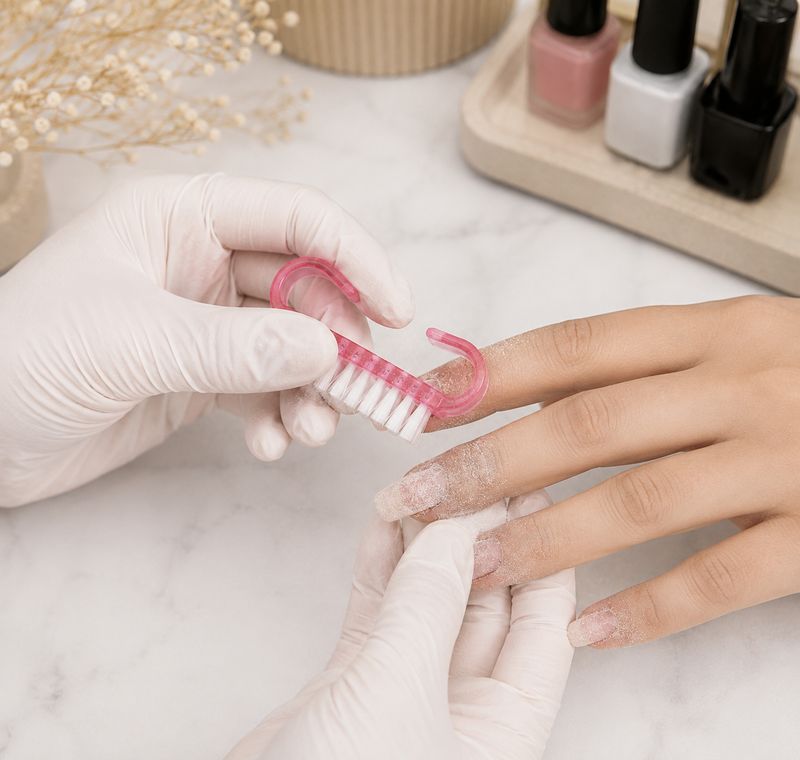Brush Nails 1pcs