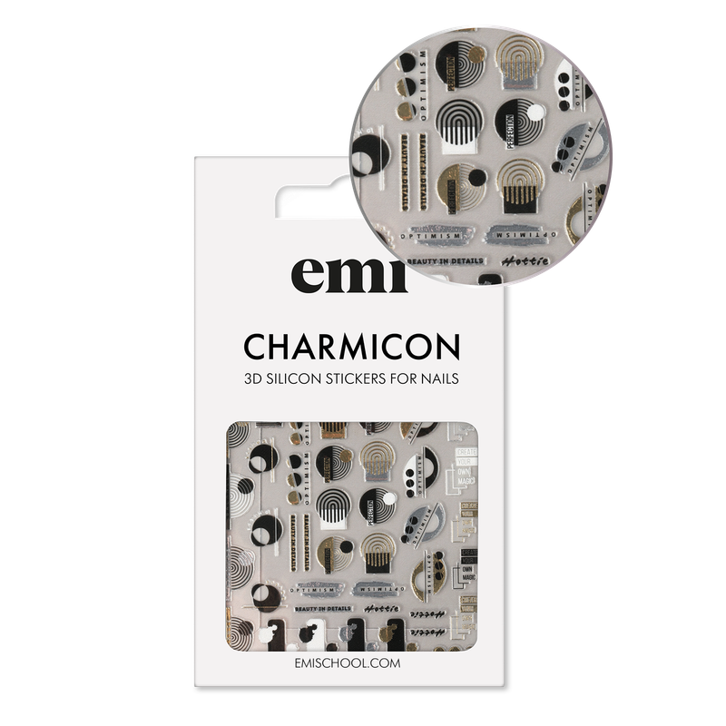 Charmicon 3D Silicone Stickers #239 Balance