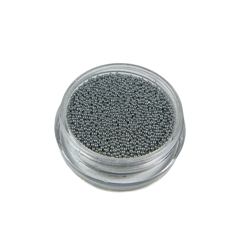 Silver Caviar Beads for Nail Art
