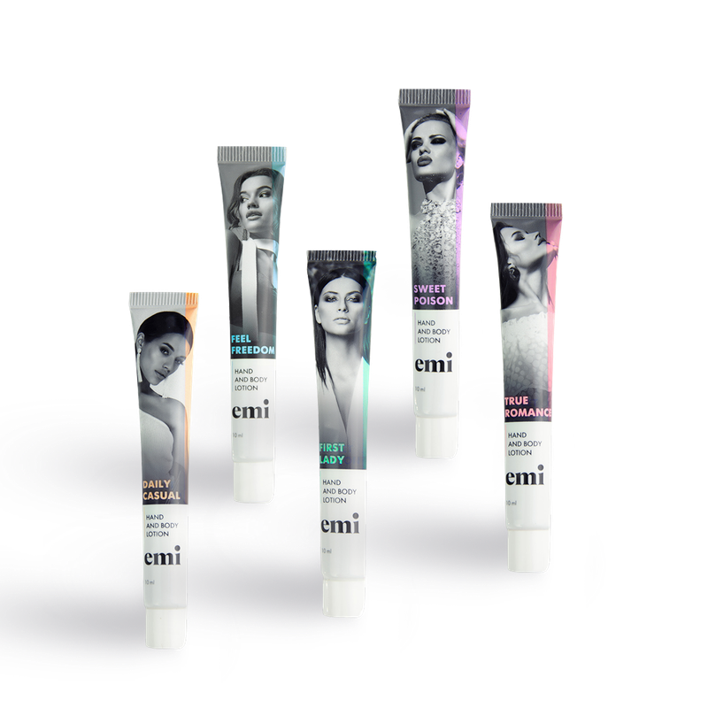 Hand and Body Lotion Set 5pcs