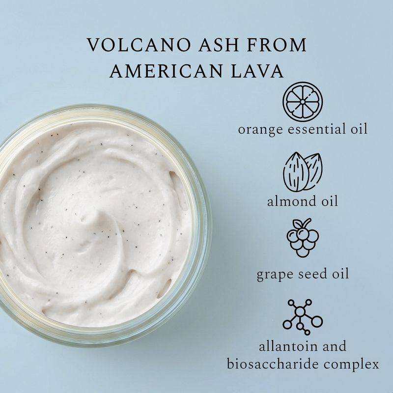 Body Scrub Volcano Ash, 150 g.