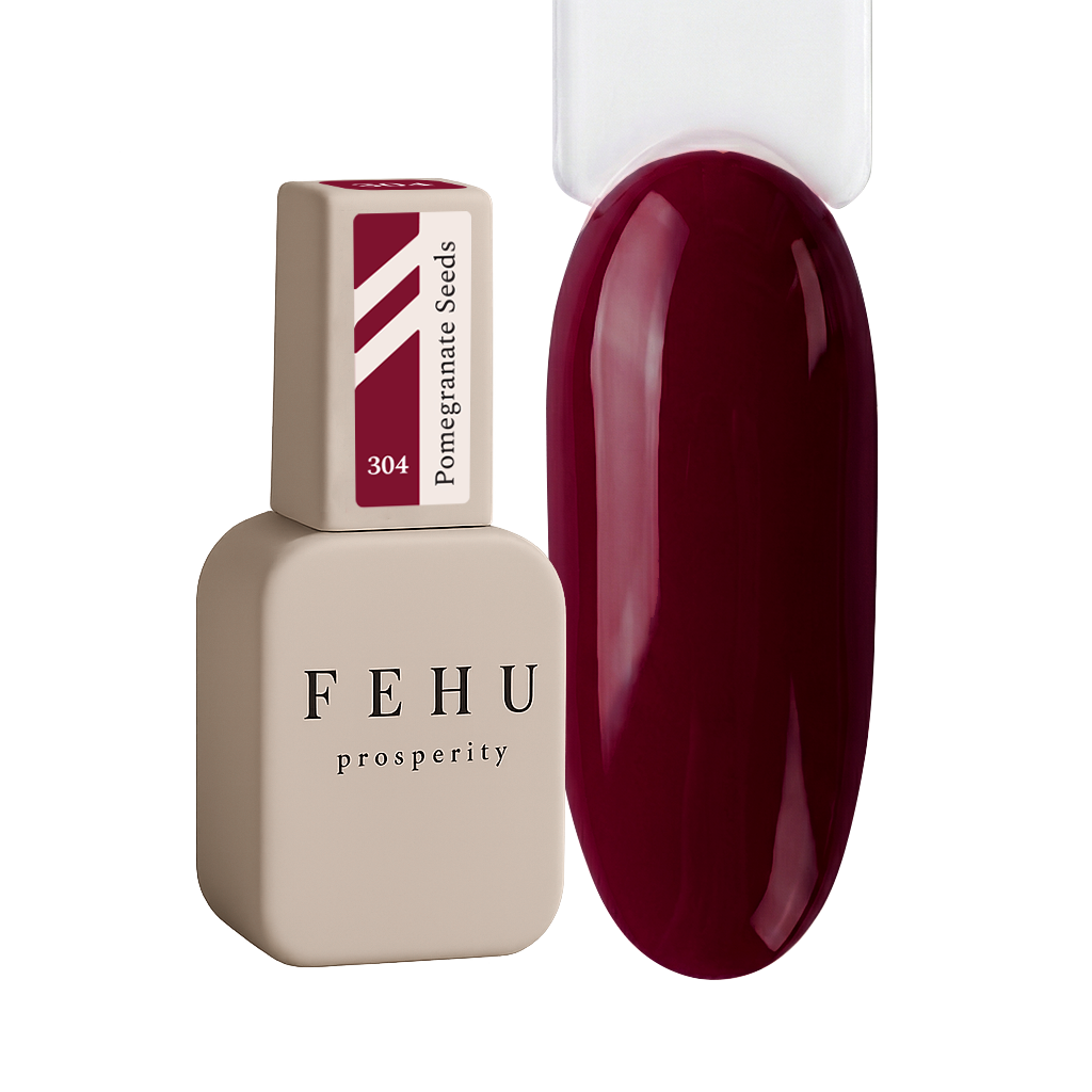 Gel Polish Pomegranate Seeds #304, 12 ml.