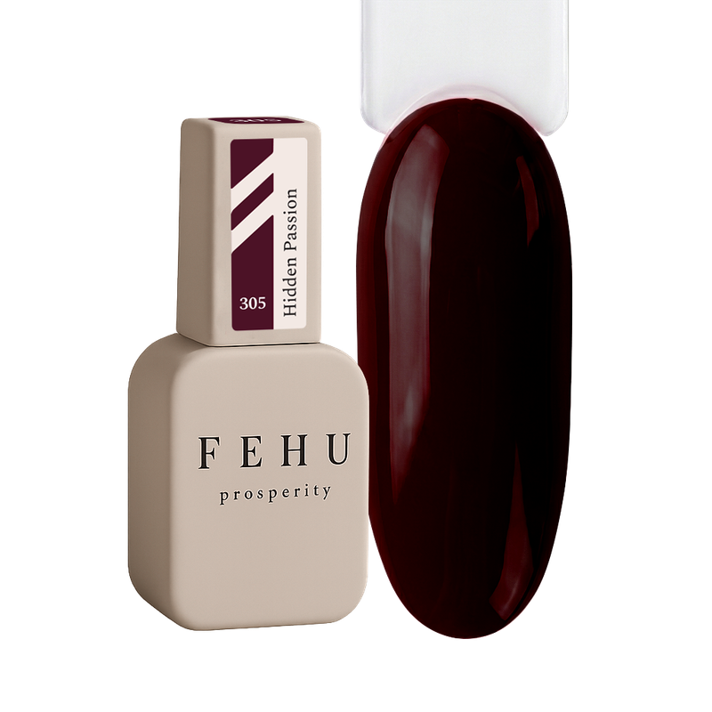 Gel Polish Hidden Passion #305, 12 ml.