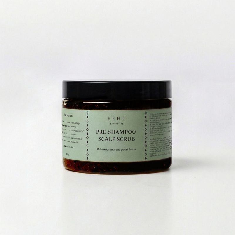 Pre-Shampoo Scalp Scrub, 150 g.