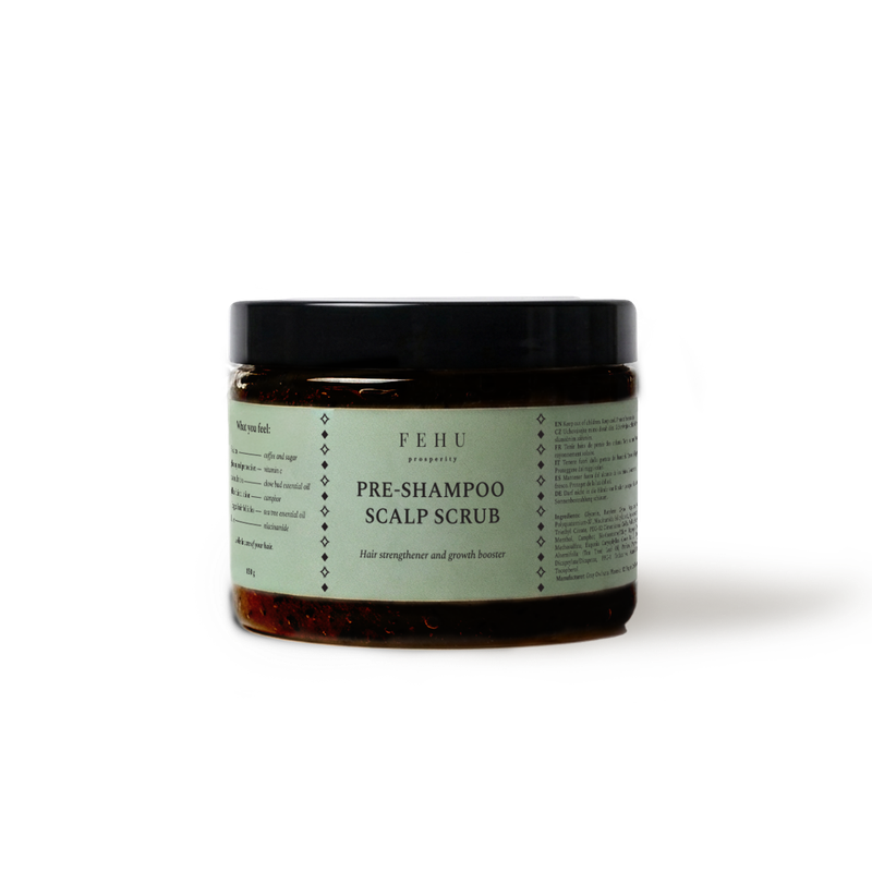 Pre-Shampoo Scalp Scrub, 150 g.