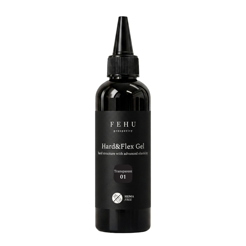 Hard &amp; Flex Gel #01 Transparent, 100 g.