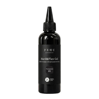 Hard &amp; Flex Gel #01 Transparent, 100 g.