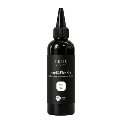 Hard &amp; Flex Gel #02 White, 100 g.