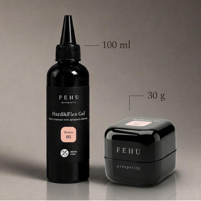 Hard &amp; Flex Gel #05 Bronze, 100 g.