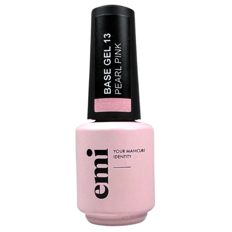 E.MiLac Base Gel Pearl Pink #13, 7ml.