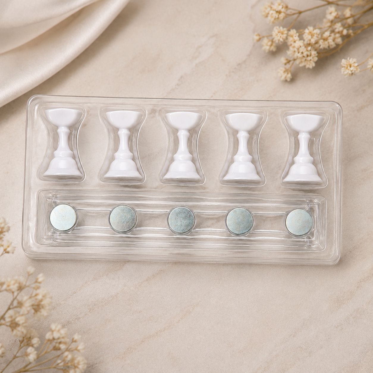 Magnetic Nail Tip Display Stand – 5 pcs