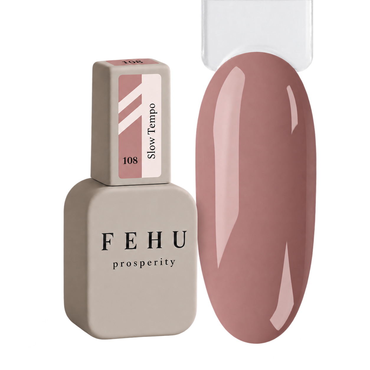 Gel Polish #108 Slow Tempo, 12 ml.