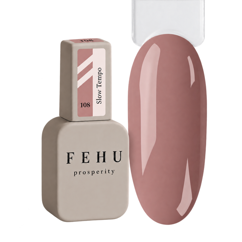 Gel Polish #108 Slow Tempo, 12 ml.