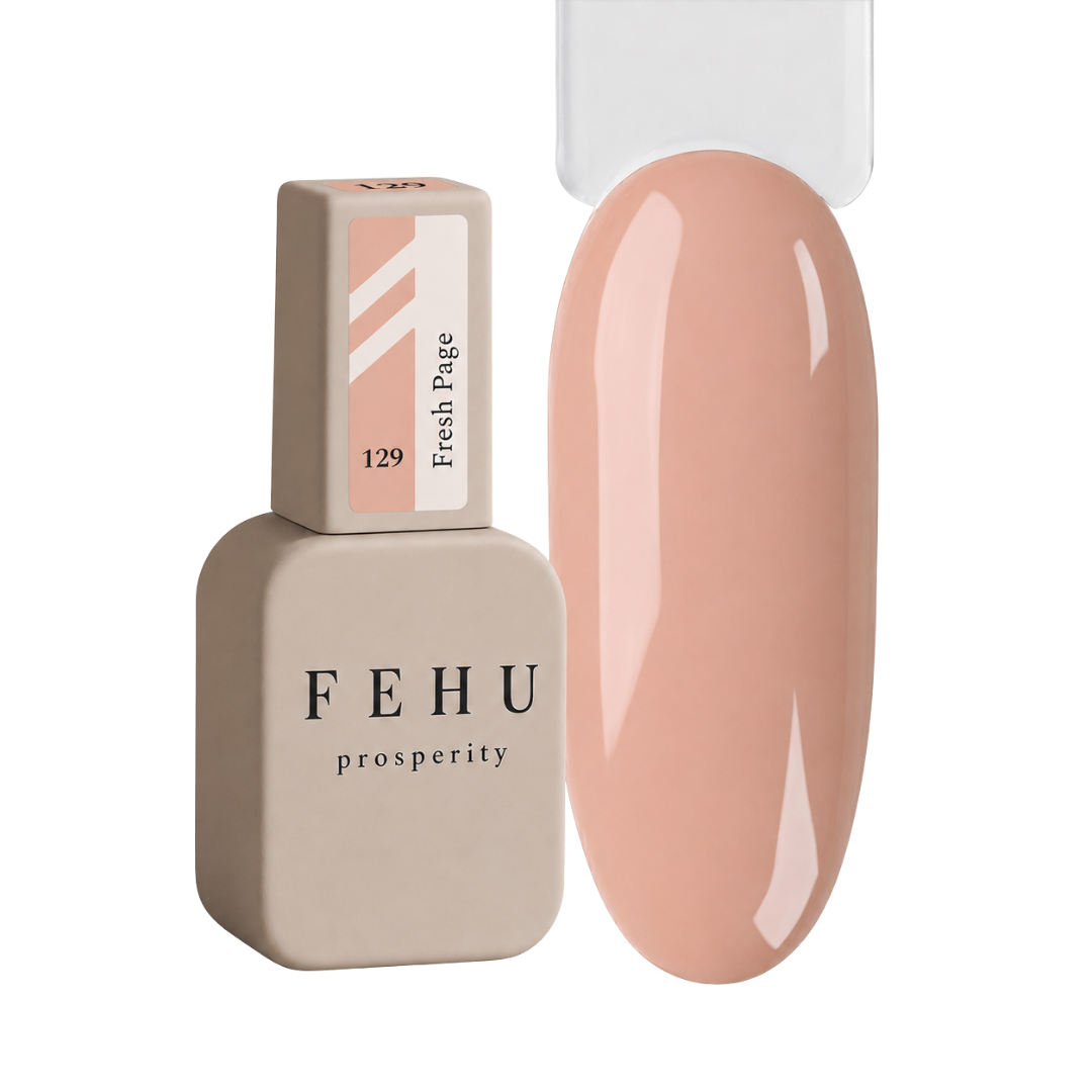 Gel Polish #129 Fresh Page, 12 ml.