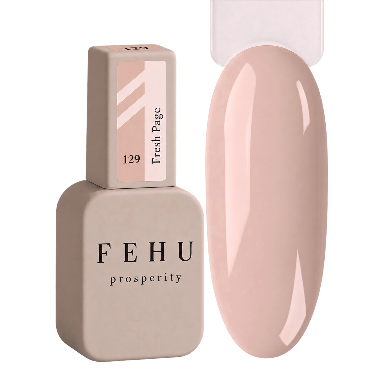 Gel Polish #129 Fresh Page, 12 ml.