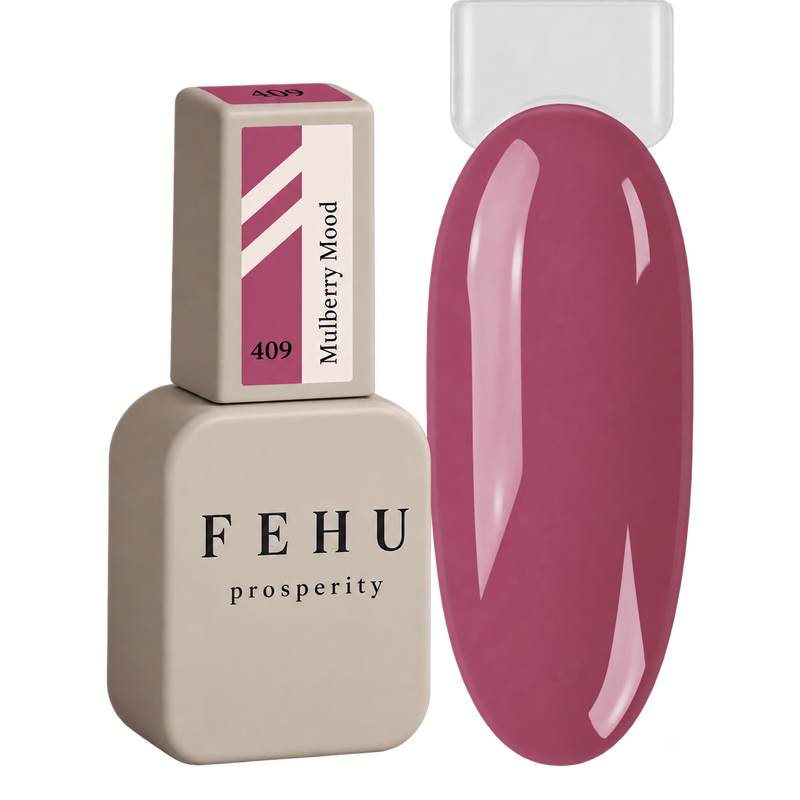 Gel Polish #409 Mulberry Mood, 12 ml