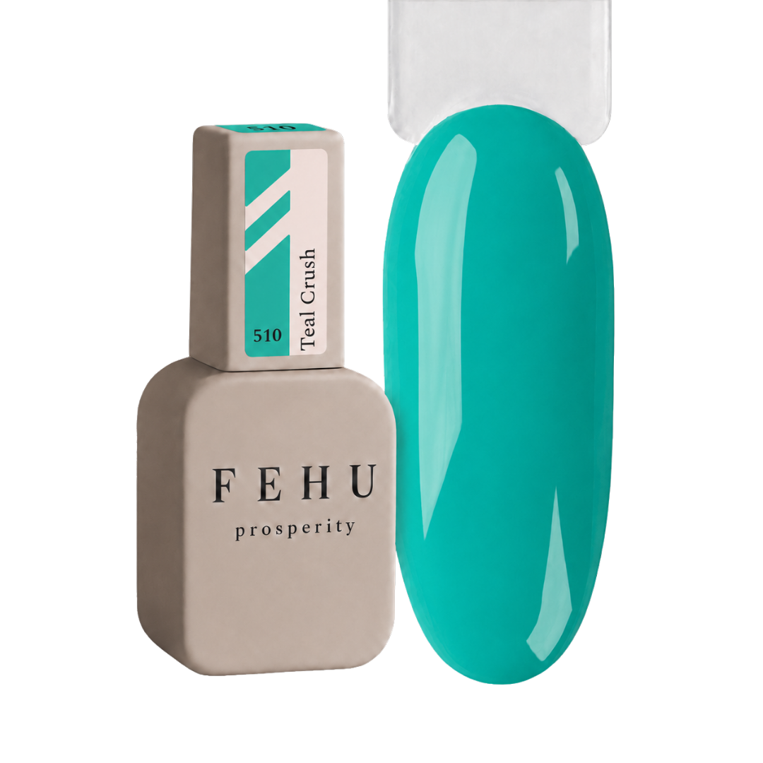 Gel Polish #510 Teal Crush, 12 ml