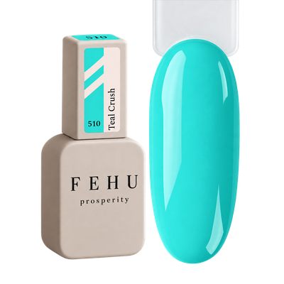 Gel Polish #510 Teal Crush, 12 ml