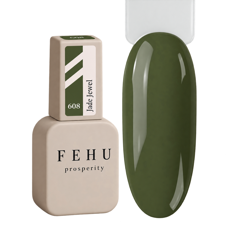 Gel Polish #608 Jade Jewel, 12 ml