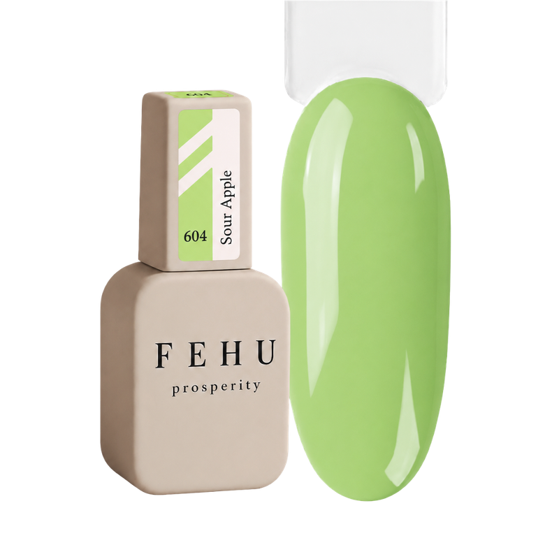 Gel Polish #604 Sour Apple, 12 ml