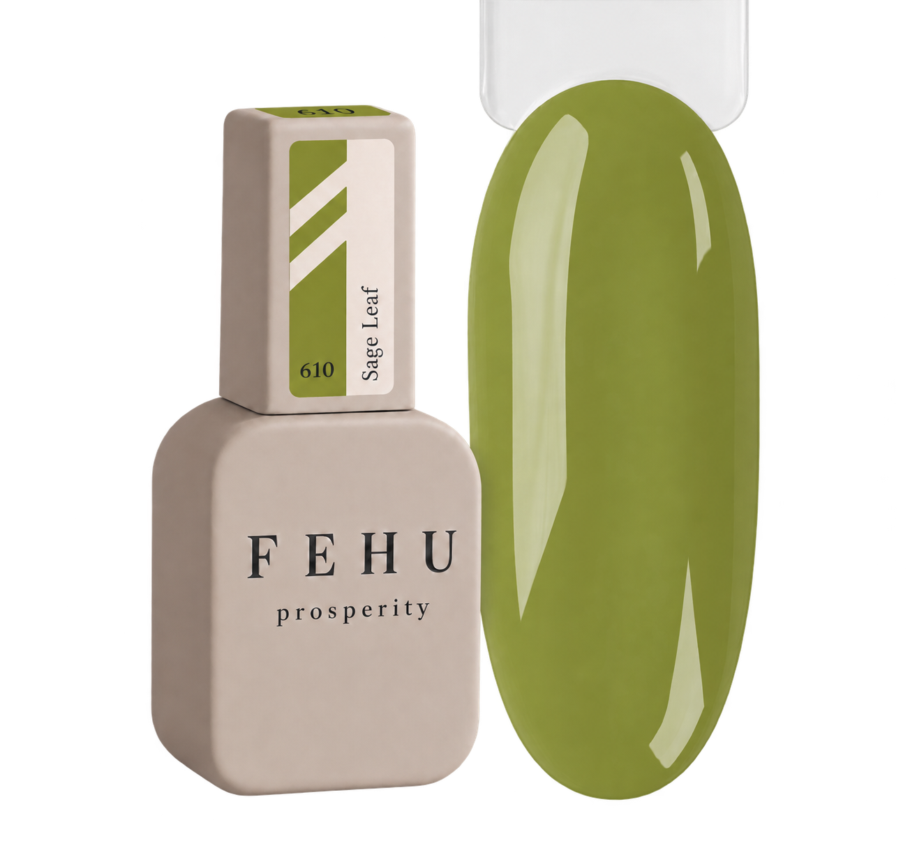 Gel Polish #610 Sage Leaf, 12 ml