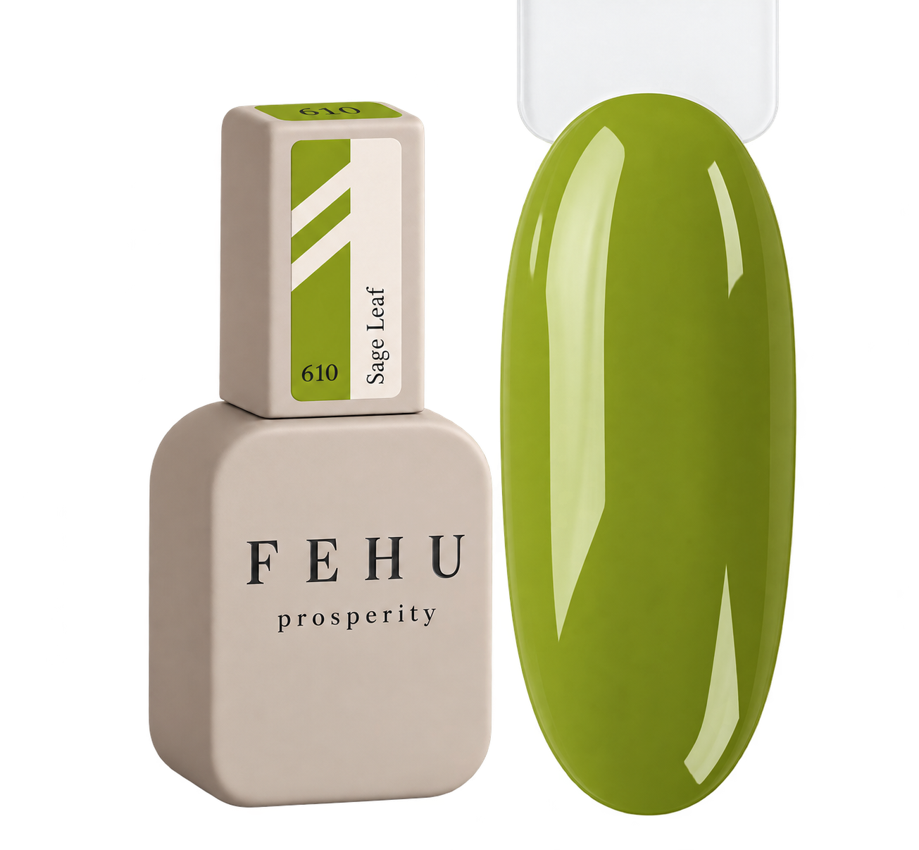 Gel Polish #610 Sage Leaf, 12 ml