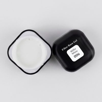 Fiber Base Gel #06 Milky White, 30 g.