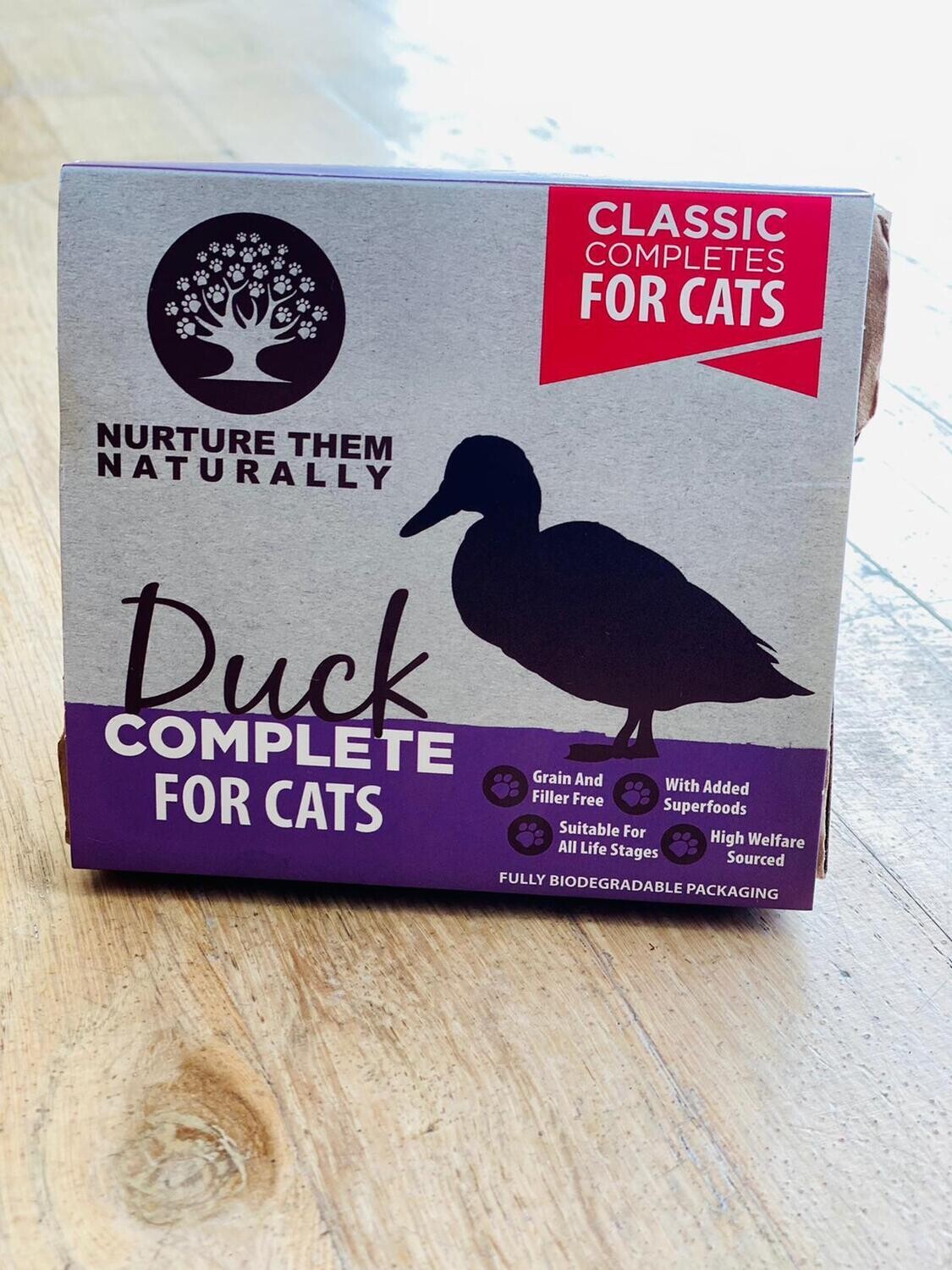 Nurture them Naturally Duck Complete for Cats
