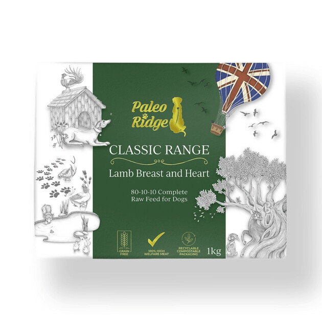 Paleo Ridge Lamb Breast and Heart 1kg