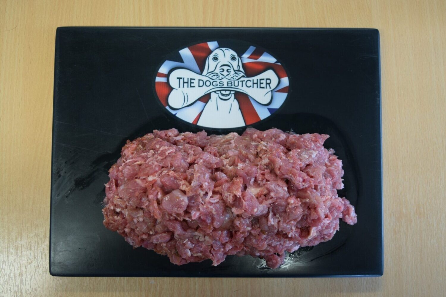 The Dog's Butcher Veal Mince with Duck necks.