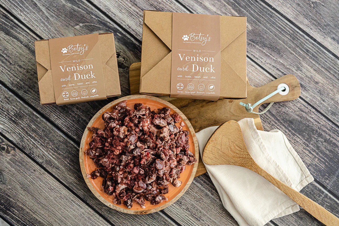 Betsys Venison And Duck 1kg