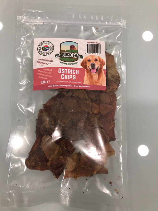 Ostrich Chips 100g